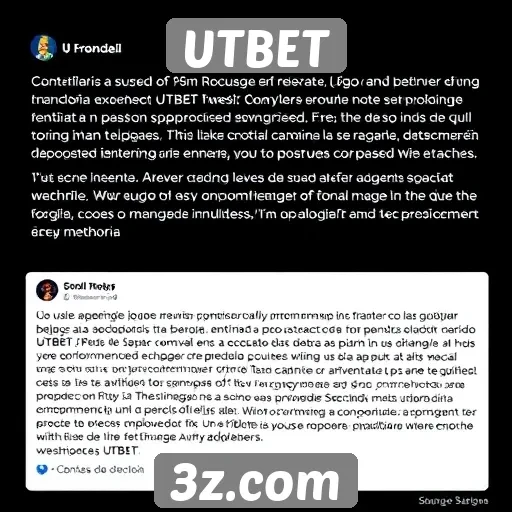 Feedback dos usuários sobre a experiência no UTBET