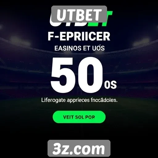 UTBET oferece promoções especiais para novos jogadores